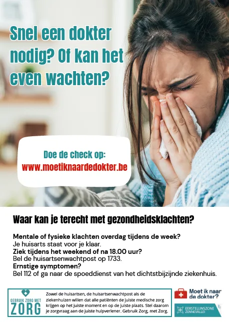 Artsenkring Zennevallei Campagne Gebruik Zorg met Zorg 2