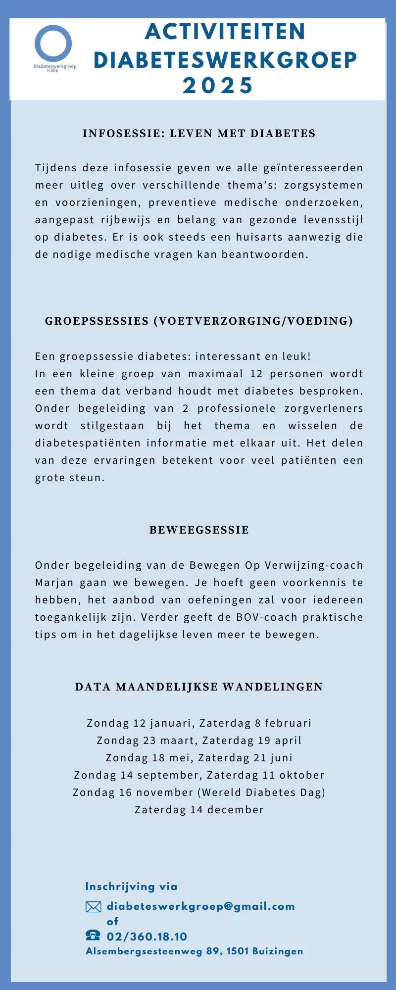 Artsenkring Zennevallei Diabeteswerkgroep 1