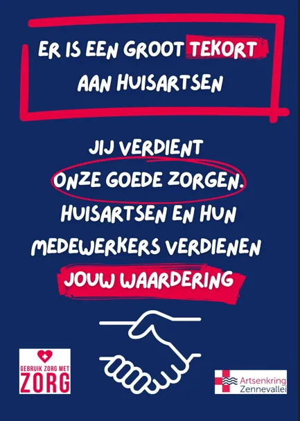 Artsenkring Zennevallei Waarderingscampagne voor de Wachtpost en de huisartsen 3