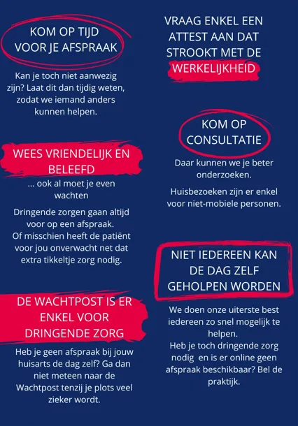Artsenkring Zennevallei Waarderingscampagne voor de Wachtpost en de huisartsen 4